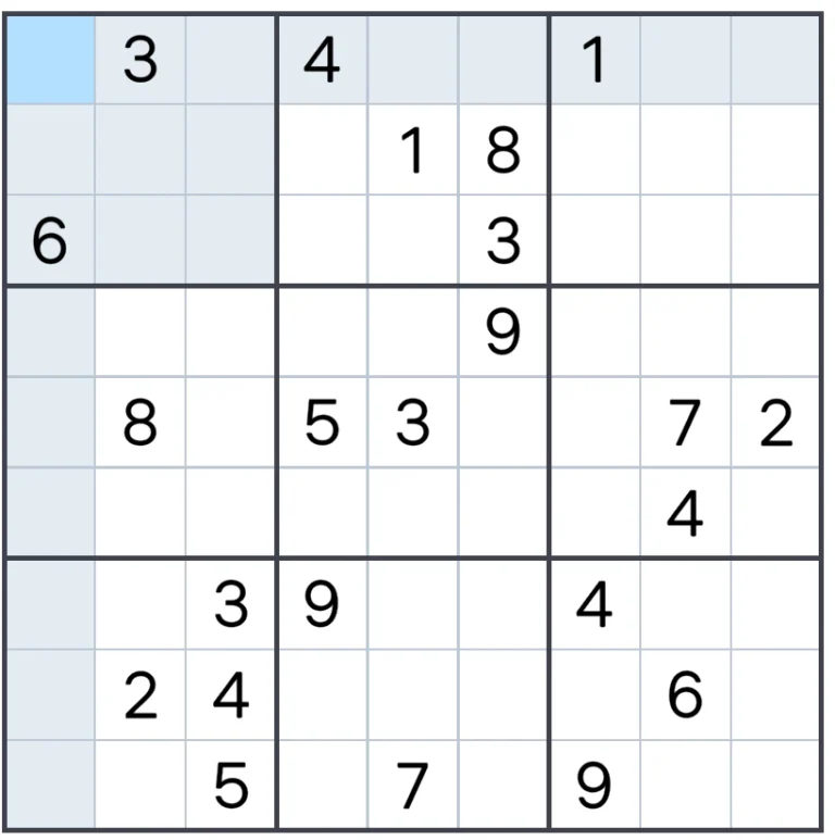 Sudoku resuelto con IA